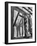 Men Putting Windows In-null-Framed Photographic Print