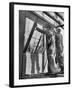 Men Putting Windows In-null-Framed Photographic Print