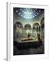 Men Relax in the Cagologlu Hamami, Turkish Bath, in Istanbul, Turkey, Europe-Woolfitt Adam-Framed Photographic Print