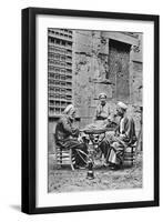 Men Relaxing, Cairo, Egypt, C1922-Donald Mcleish-Framed Giclee Print