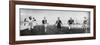 Men's 200m Race at the 1908 Summer Olympics in London-null-Framed Giclee Print