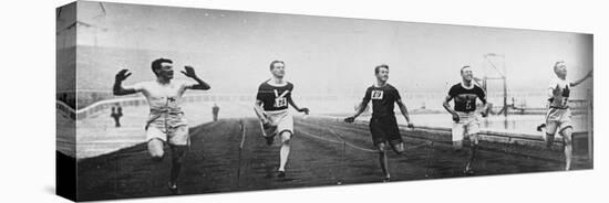 Men's 200m Race at the 1908 Summer Olympics in London-null-Stretched Canvas