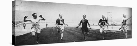 Men's 200m Race at the 1908 Summer Olympics in London-null-Stretched Canvas