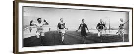 Men's 200m Race at the 1908 Summer Olympics in London-null-Framed Giclee Print