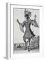 Men's Ballet Costume, Engraving-Jean Berain the Elder-Framed Giclee Print