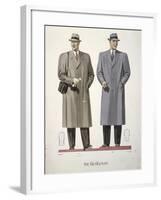 Men's Clothing, 1938-null-Framed Giclee Print
