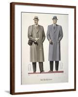 Men's Clothing, 1938-null-Framed Giclee Print