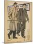 Men's Coats 1943-Henjic-Mounted Art Print