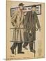 Men's Coats 1943-Henjic-Mounted Art Print