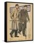 Men's Coats 1943-Henjic-Framed Stretched Canvas