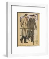 Men's Coats 1943-Henjic-Framed Art Print