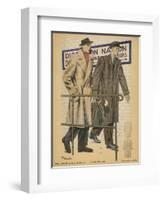 Men's Coats 1943-Henjic-Framed Art Print