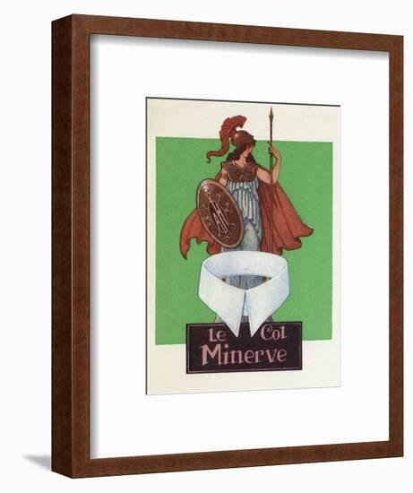 Men's Collar Advert-null-Framed Art Print