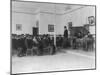 Men's Debate Class Carlisle Indian School Photograph - Carlisle, PA-Lantern Press-Mounted Art Print