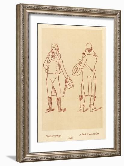 Men's Fashion 1792-John Ashton-Framed Art Print