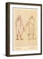 Men's Fashion 1792-John Ashton-Framed Art Print