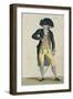 Men's Fashion Plate-null-Framed Giclee Print