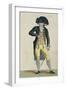 Men's Fashion Plate-null-Framed Giclee Print