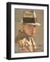 Men's Knapp-Felt Hats, USA, 1930-null-Framed Giclee Print