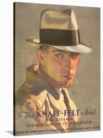 Men's Knapp-Felt Hats, USA, 1930-null-Stretched Canvas