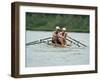 Men's Pairs Rowing Team in Action, USA-null-Framed Photographic Print