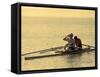 Men's Pairs Rowing Team, Vancouver Lake, Washington, USA-null-Framed Stretched Canvas