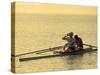 Men's Pairs Rowing Team, Vancouver Lake, Washington, USA-null-Stretched Canvas