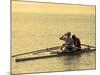 Men's Pairs Rowing Team, Vancouver Lake, Washington, USA-null-Mounted Photographic Print