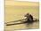 Men's Pairs Rowing Team, Vancouver Lake, Washington, USA-null-Mounted Photographic Print