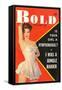 Men's Pulp Magazine Cover-null-Framed Stretched Canvas