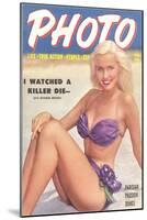 Men's Pulp Magazine Cover-null-Mounted Art Print