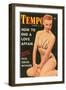 Men's Pulp Magazine Cover-null-Framed Art Print