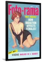 Men's Pulp Magazine Cover-null-Framed Art Print