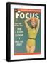 Men's Pulp Magazine Cover-null-Framed Art Print