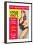 Men's Pulp Magazine Cover-null-Framed Art Print