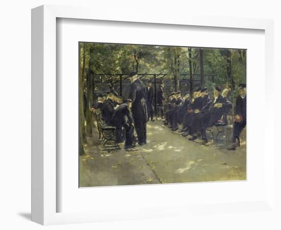 Men's Retirement Home in Amsterdam, 1882-Max Liebermann-Framed Giclee Print