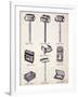 Men's Shaving Equipment, from a Trade Catalogue of Domestic Goods and Fittings, c.1890-1910-null-Framed Giclee Print
