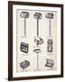 Men's Shaving Equipment, from a Trade Catalogue of Domestic Goods and Fittings, c.1890-1910-null-Framed Giclee Print