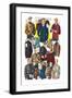 Men's Shirts, Sweaters, and Wind Breakers-null-Framed Art Print