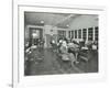 Men Sitting in the Library at Cedars Lodge Old Peoples Home, Wandsworth, London, 1939-null-Framed Photographic Print