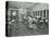 Men Sitting in the Library at Cedars Lodge Old Peoples Home, Wandsworth, London, 1939-null-Stretched Canvas