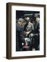 Men Sort Through Neckties in a Vendor's Trunk in the Garment District, New York, New York, 1960-Walter Sanders-Framed Photographic Print