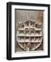 Men Standing in the Cutting Shield, Rotherhithe Tunnel, Stepney, London, August 1907-null-Framed Photographic Print