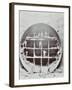 Men Standing in the Shield Used to Cut Rotherhithe Tunnel, Bermondsey, London, July 1907-null-Framed Photographic Print