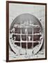 Men Standing in the Shield Used to Cut Rotherhithe Tunnel, Bermondsey, London, July 1907-null-Framed Photographic Print