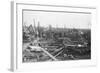 Men Survey Damage Done by Tornado-null-Framed Photographic Print