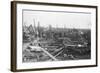 Men Survey Damage Done by Tornado-null-Framed Photographic Print