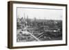 Men Survey Damage Done by Tornado-null-Framed Photographic Print