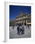 Men Talking in Front of the Town Hall in the Plaza Mayor, Salamanca, Castilla Y Leon, Spain-Tomlinson Ruth-Framed Photographic Print