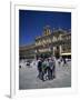 Men Talking in Front of the Town Hall in the Plaza Mayor, Salamanca, Castilla Y Leon, Spain-Tomlinson Ruth-Framed Photographic Print